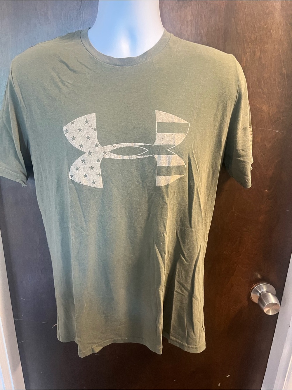 Under Armour Freedom Tonal T-Shirt - Marine Green - Size Medium